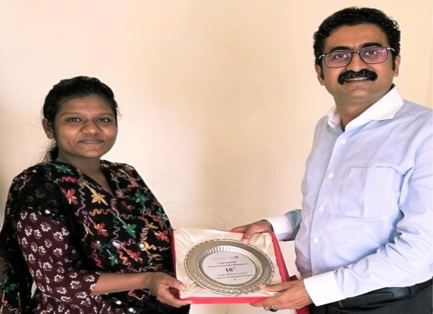 Celebrating a Decade of Dedication -- 10 Years of Excellence and Commitment (Shweta Ranaware)