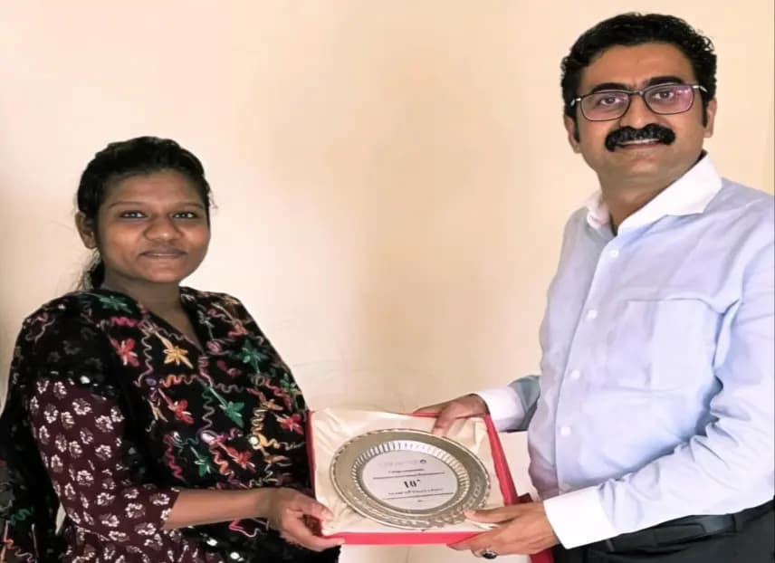 Celebrating a Decade of Dedication -- 10 Years of Excellence and Commitment (Shweta Ranaware)